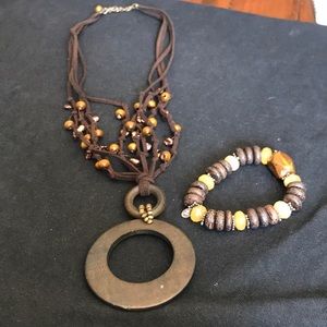 Silpada bracelet and necklace